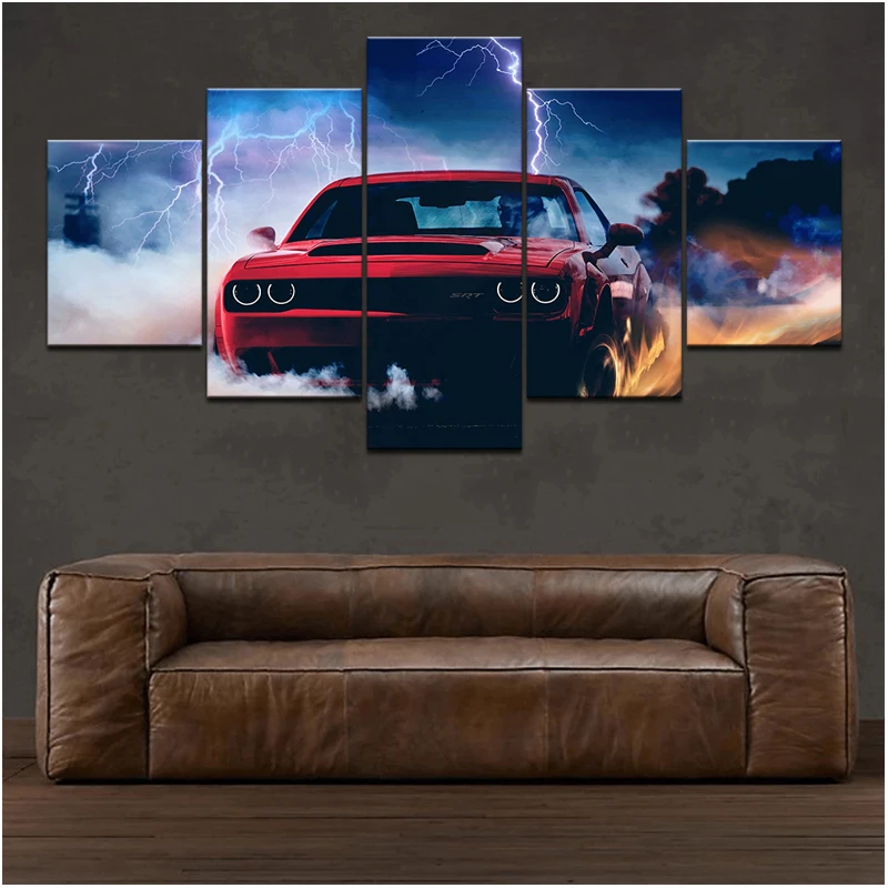 2020 с украшением в виде кристаллов Алмазная мозаика автомобиля Lightning демон 5d Diy