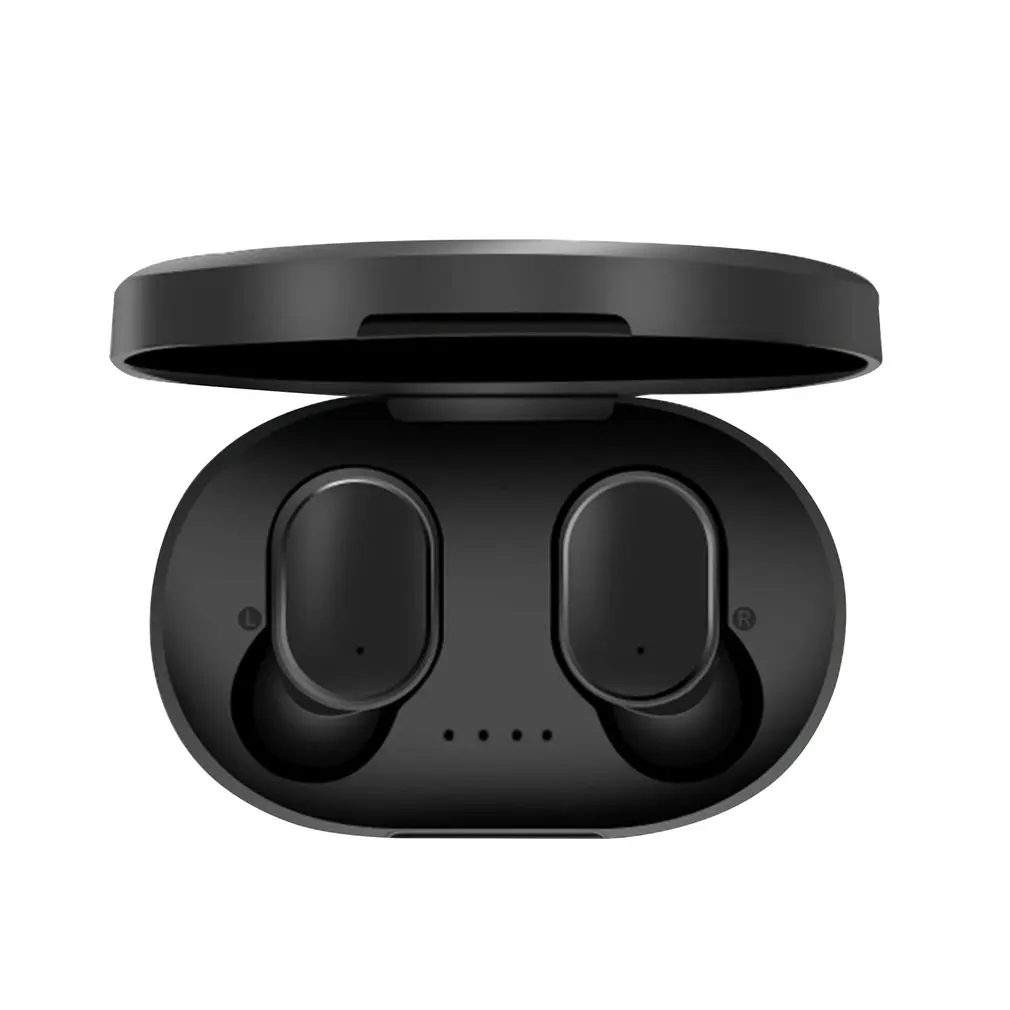 

A6S TWS Earbuds Bluetooth 5.0 Earphone Stereo Wireless Headset LED Display With Mic Handsfree Earbuds for Xiaomi Redmi Airdots