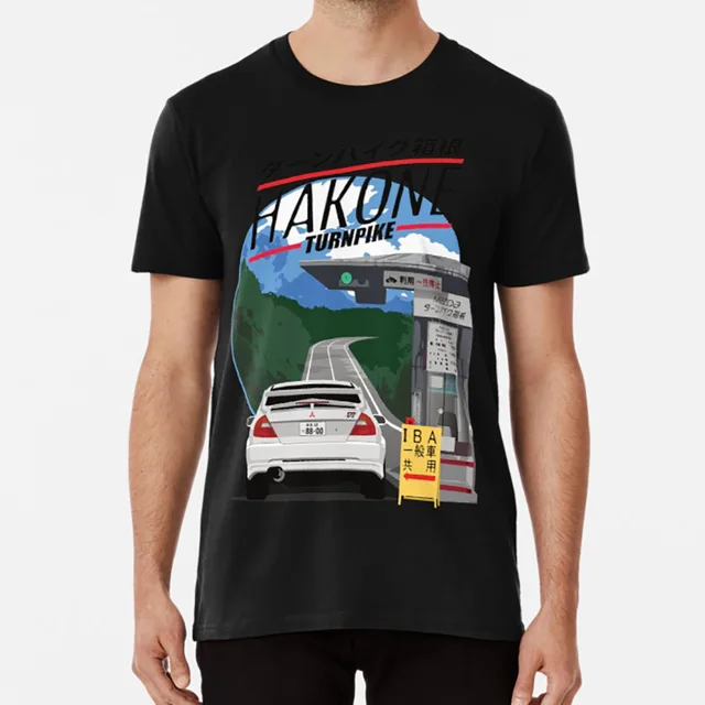 Hakone Lancer EVO T Shirt Initial D 