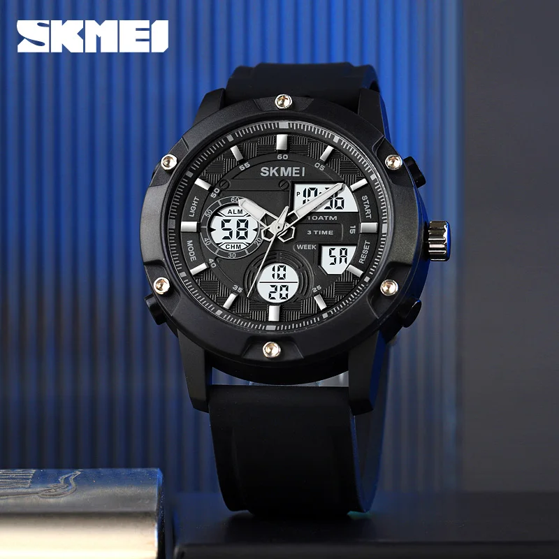 Skmei Men Military Watch 100m Waterproof Wristwatch Led Quartz Clock Sport  Watch Male Relogios Masculino Sport Watch Men 1757 - Digital Wristwatches -  AliExpress