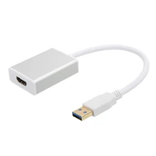 1080P Высокоскоростной USB 3,0 к HDMI конвертер USB3.0 к HDMI Графический адаптер мульти дисплей кабель для ПК ноутбук проектор HDTV HD