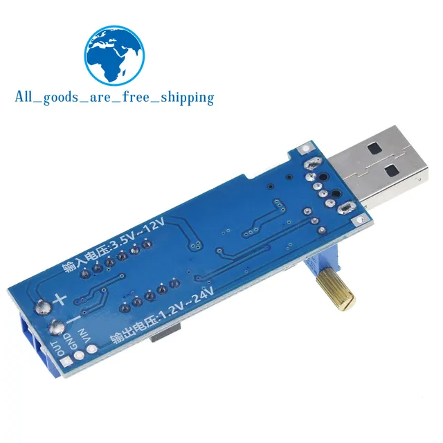 Convertitore DC-DC 24V/12V A 5V 5A Con USB - Modulo - Foto 8