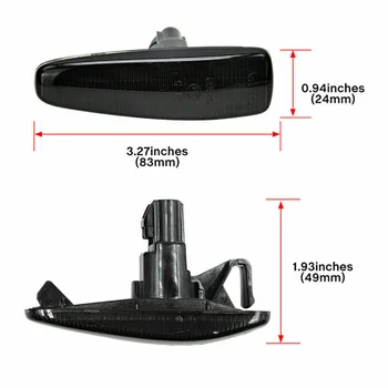 

For Mitsubishi Lancer Evo X Mirag Sequential LED Front Side Marker Lights