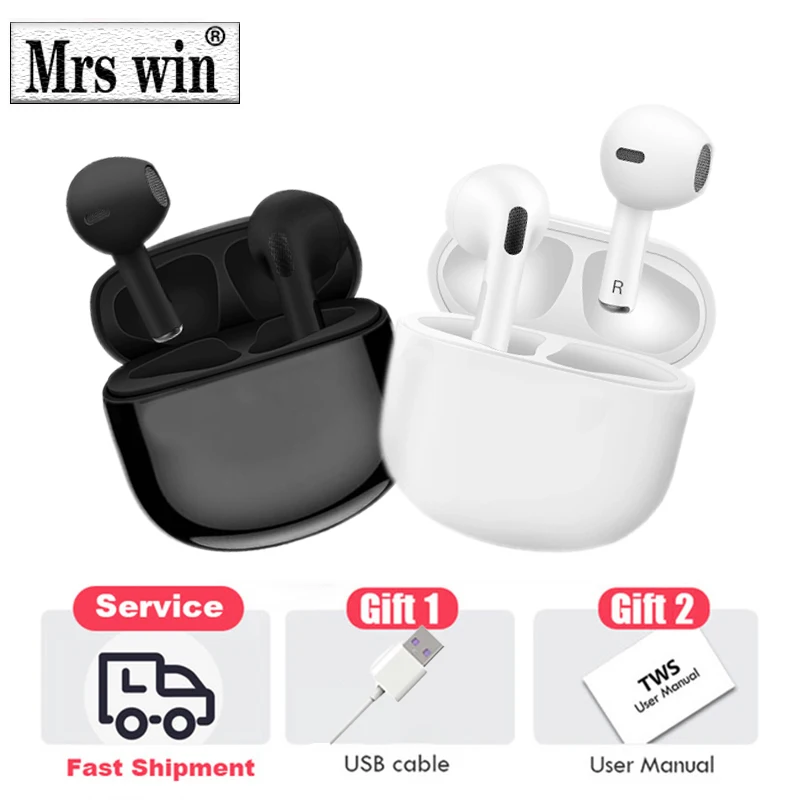 TWS-стереонаушники Pro4 4 поколения с поддержкой Bluetooth | Электроника