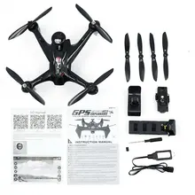 GW198 Portable RC Drone Global Drone with HD Camera Professional 5G WiFi Brushless GPS Quadrocopter Altitude Hold Helicopter