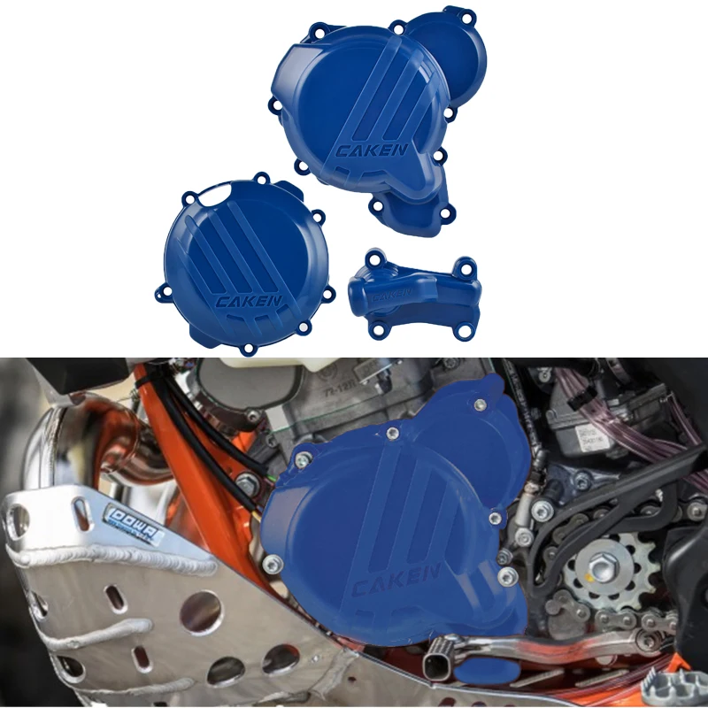 Clutch Guard Water Pump Cover Ignition Protector For Husqvarna Tc250