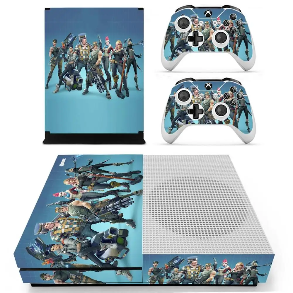 Новая наклейка на кожу для Xbox One S консоль и контроллеры для Xbox One тонкая наклейка на кожу s виниловая Acessory
