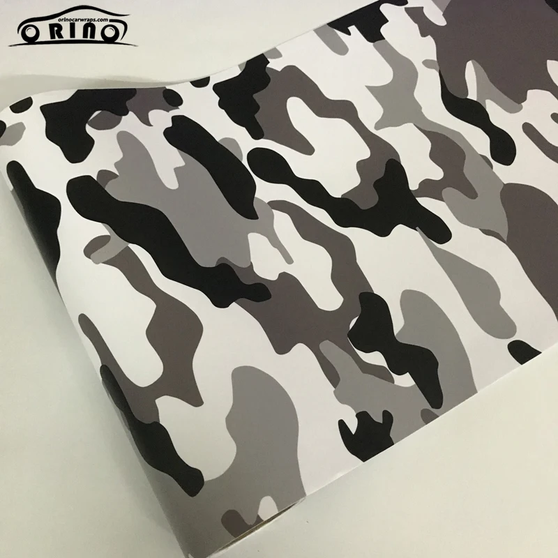 Black White Grey Vinyl Sticker Wrap-2