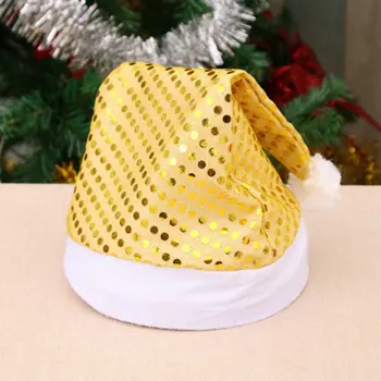 

Christmas Decorations Cloth Party Performance Supplies Small Gift Adult Ornament Sequin Christmas Hat