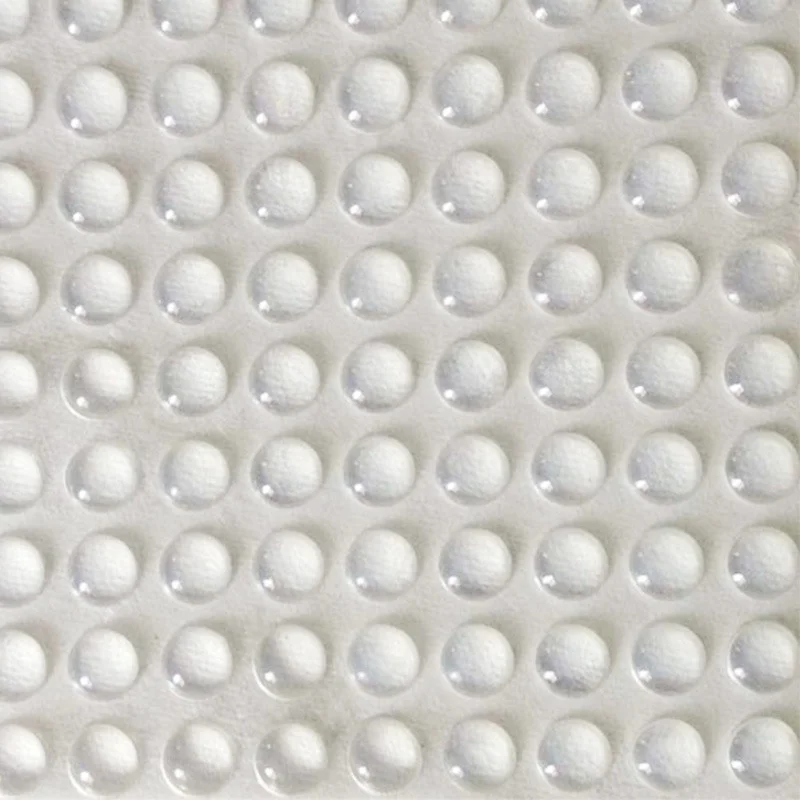 100Pcs Self Adhesive Round Silicone Rubber Bumpers Soft Transparent Black Anti Slip Shock Absorber Feet Pads Damper