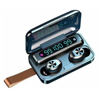 

LED Display digital TWS Wireless Bluetooth Earphone 5.0 Touch Earphones Stereo Sport Waterproof Mic Airbuds Headset For iOS