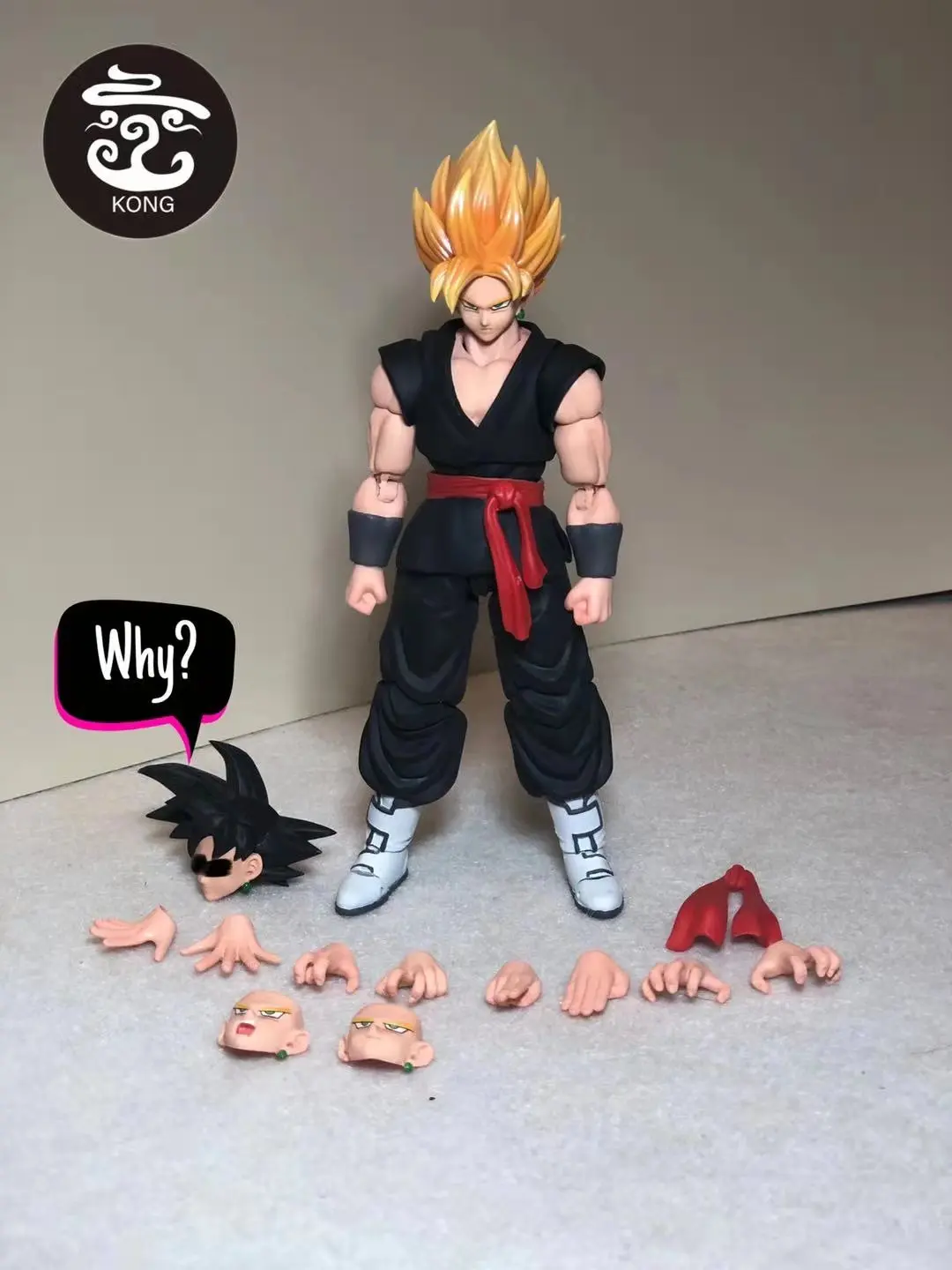 Игрушка Kong DBZ SSJ Blue God Goku &amp Whis Cloth из ПВХ фигурные модели фигурки игрушки | Игрушки и