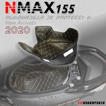 Nowy motocykl schowek skórzane akcesoria bagażnika podszewka siedzenia wiadro protector dla YAMAHA NMAX 155 nmax155 2020