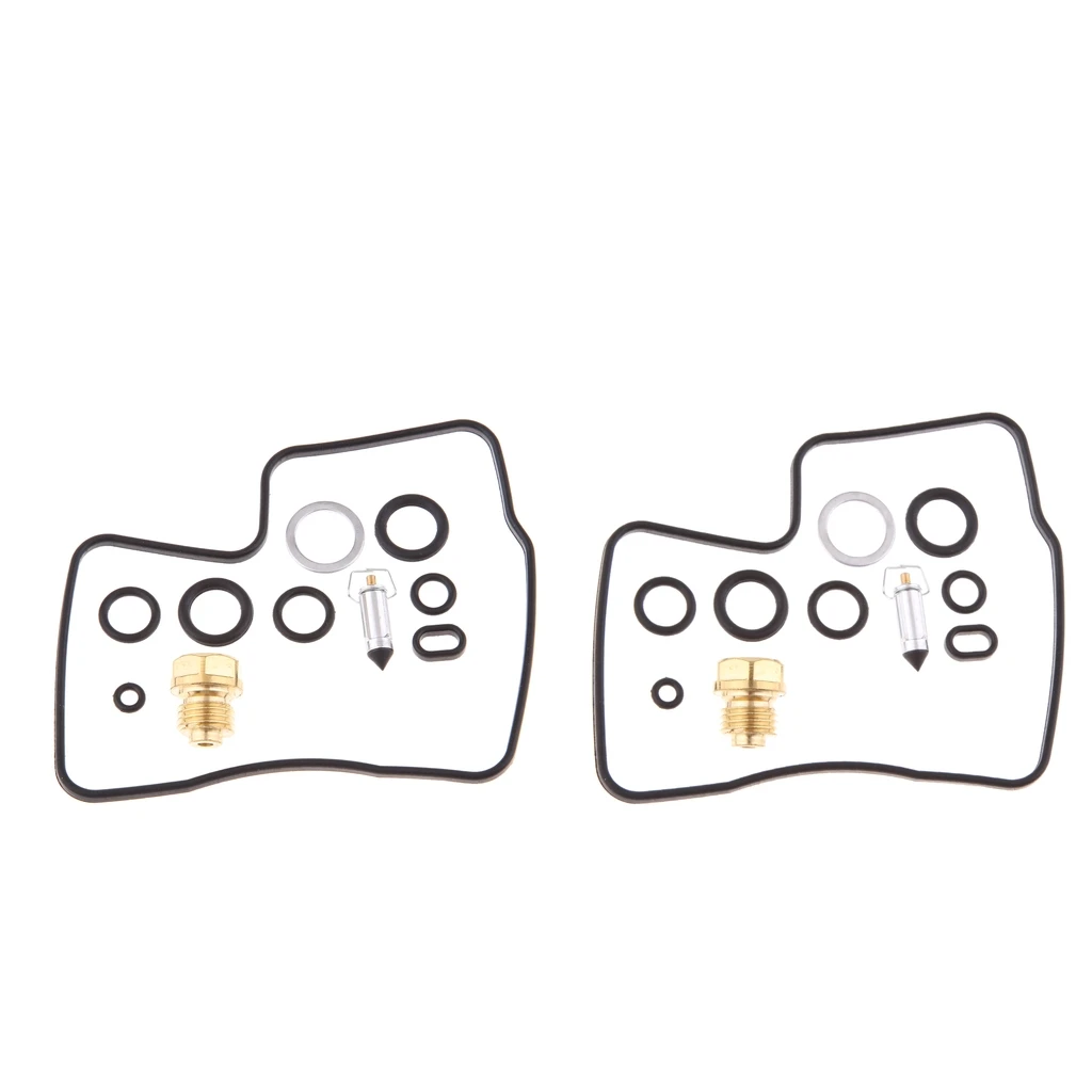 2pcs Motorcycle Scooter Carburetor Carb Repair Overhaul Kit Fit for Honda VT700 VT750 VT1100 Shadow 18-5101