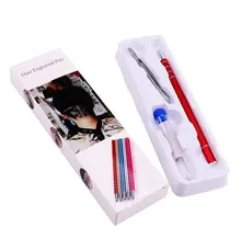 Europe And The United States Magic Carving Pen Hairdressing Adult Children Oil Head Styling Pen Scoring Steel Carving Pen