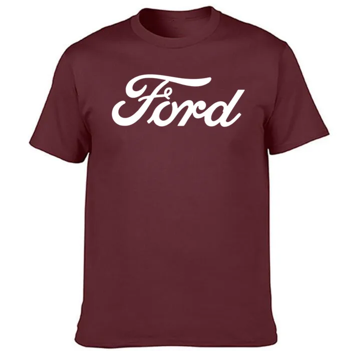 Мужская футболка Ford Motor Company пикап автомобиль Грузовик Авто с круглым вырезом
