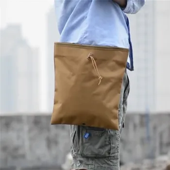 

Foldable Hunting Large Bag Outdoor Tactical Accessory Nylon Waist Kettle Recycle Bag For Army Fans Bags Equipment