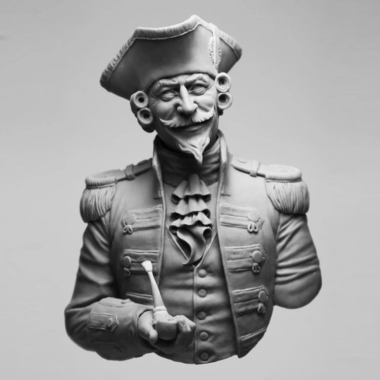 1/9 Рыжий зверь Женский воин модель из смолы бюст GK история фигур разобранный и