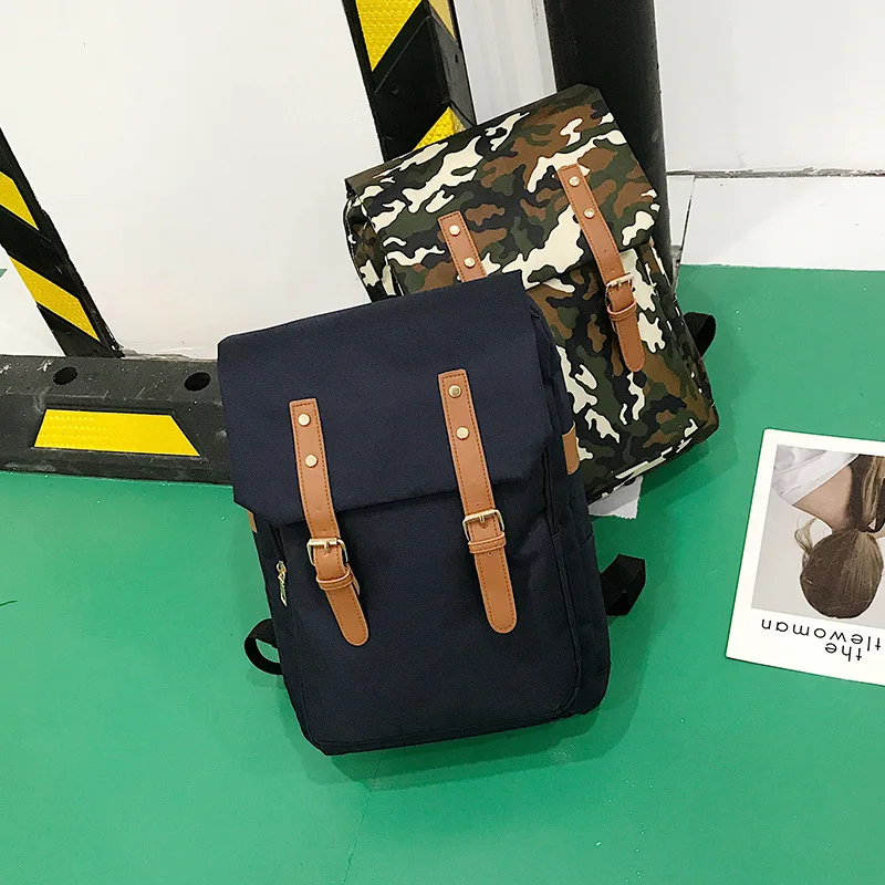 

New Style Cool Retro Men And Women Outdoor Canvas Large Backpack Fashion Backpack