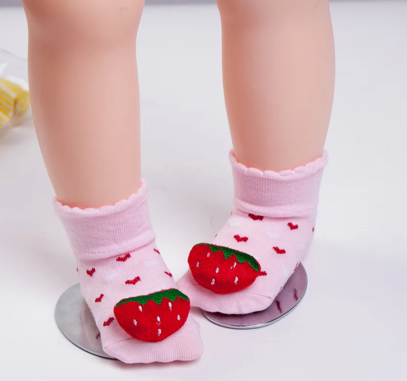 Носки для новорожденных носки для маленьких мальчиков от 0 до 12 месяцев, носки для девочек детские носки хлопковые нескользящие носки - Цвет: 6