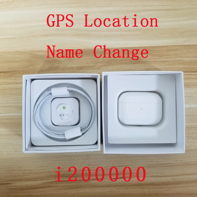 Новинка i100000 TWS Air Pro 3 беспроводные наушники 1:1 копия Bluetooth изменение имени и GPS