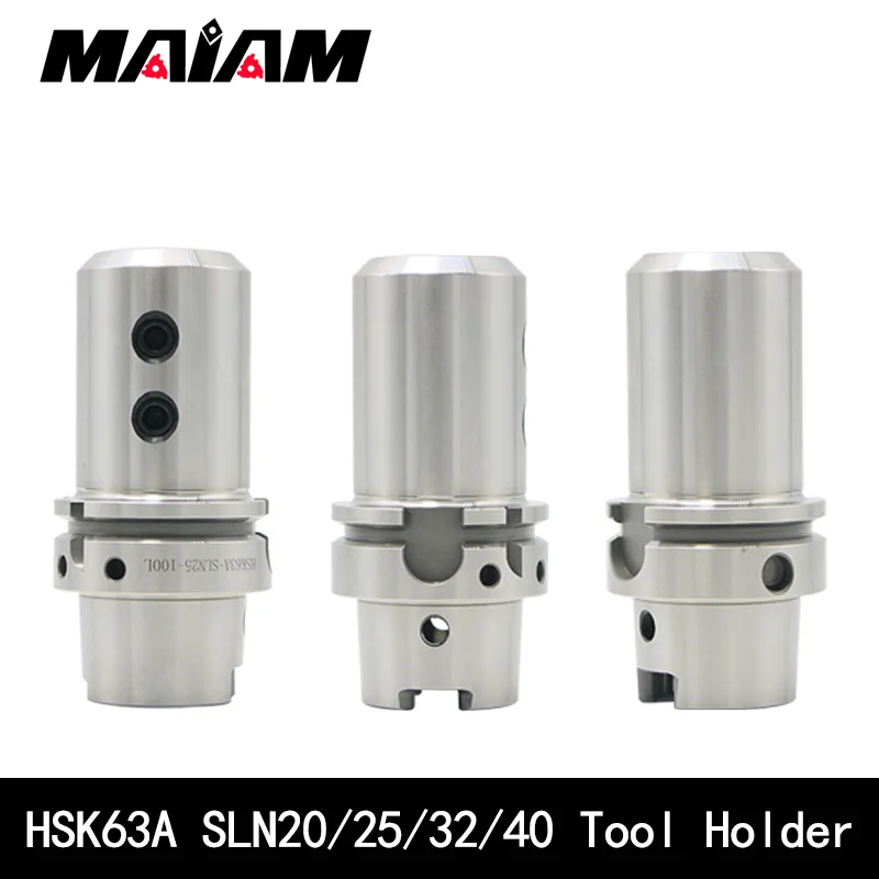 HSK HSK63A боковой фиксированный держатель инструмента SLN SLN16 SLN20 SLN25 SLN32 U-сверлильный