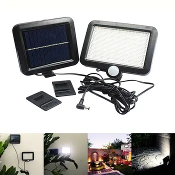 

56LED Outdoor Solar Power Motion Sensor Light Garden Security Lamp Waterproof