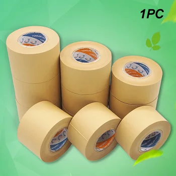

Writing Water Wet Fixation Roll Tape Picture Framing Art Supplies Wide Masking Brown Paper Easy Tear Heat Resistant Adhesive
