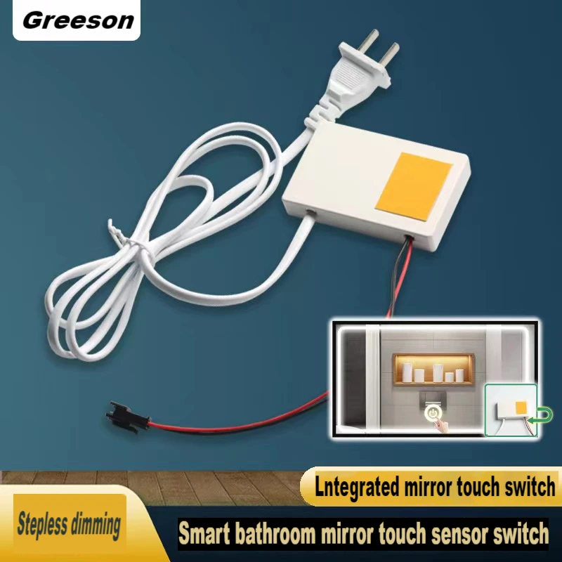 Ac110v240v Mirror Touch Sensor Switch 15mm Mirror 12v Led Light Touch