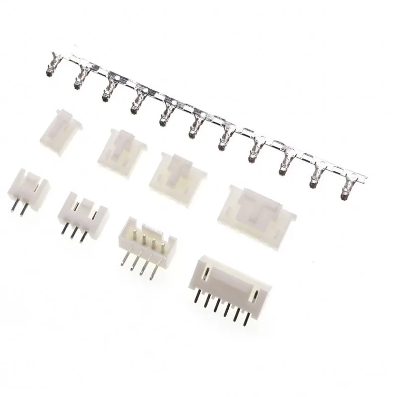 

20Set/lot XH2.54 wire Connector XH 2.54mm 180 angle straight pin Header + Housing + Terminal for PCB Car 2/3/4/5/6/7/8/9/10P