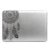 Наклейка для ноутбука MacBook General Funny PVC Decorations Decal Sticker
