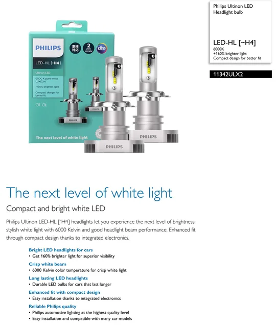 OSRAM LEDriving HL Premium New Gen H4 9003 HB2 YXZ LED Car Headlight 90W  9000lm High Lumens 6000K White Auto Lamps G6204CW, 2X - AliExpress