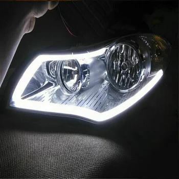 

2pcs Car lights White 60cm LED Daytime DRL Headlight Running light DC 12V