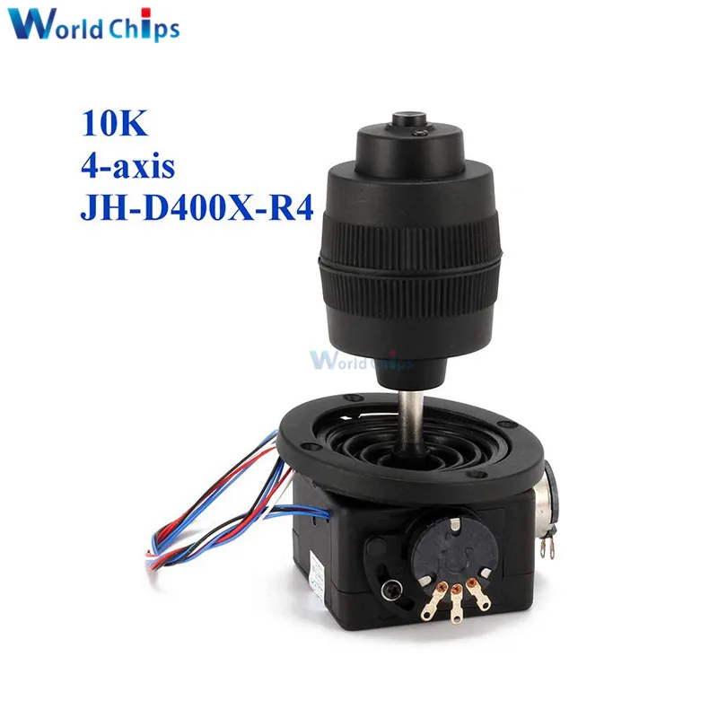 4-осевая машина Пластик потенциометр для джойстика для JH-D400X-R4 10K 4D с кнопка потенциометра провода автоматизации машина Управление