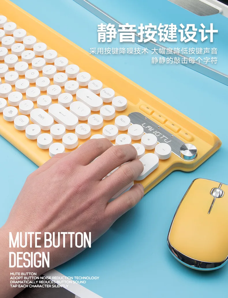 mouse Set, recarregável, jogo, desktop, PC