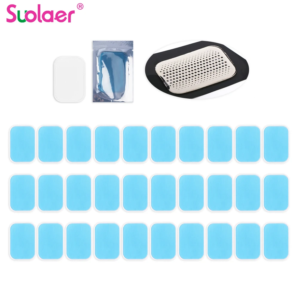 Gel-Pads Massager Replacement Weight-Loss Abdominal-Abs-Trainer Muscle Stimulator Exerciser