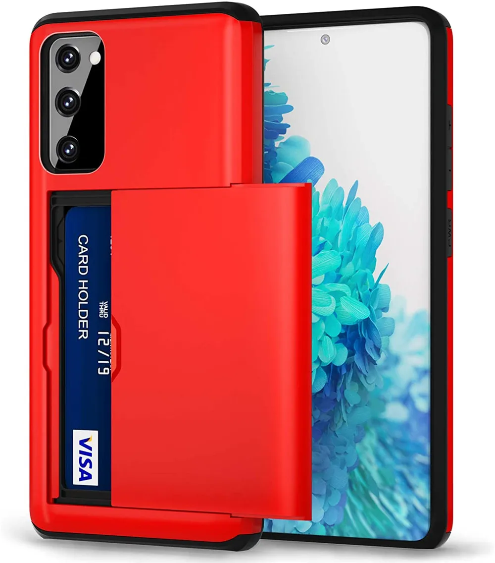 Per Samsung Galaxy S20 Fe Custodia 6.5 "Custodia Con Portacarte Per Samsung S20 Fe Paraurti Galaxy 20 Fe S20Fe Funda Coque