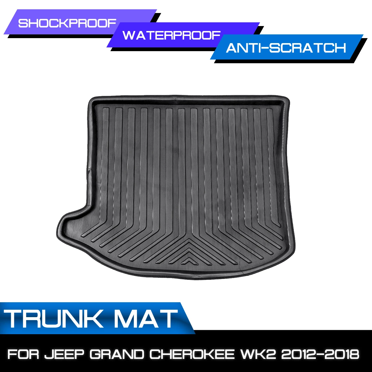 Коврик для багажника задний багажник Jeep Grand Cherokee WK2 2012 2013 2014 2018 ковровое покрытие
