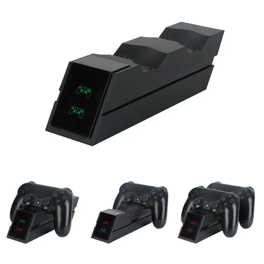 Для PS4 контроллер быстрой зарядки док-станция Подставка Dualshock USB кабель зарядное устройство База