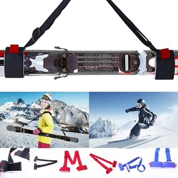 

Portable Double Snowboard Straps Snowboard Fixed With Snowboard Shoulder Strap Winter Sports Equipment Adjustable High Quality