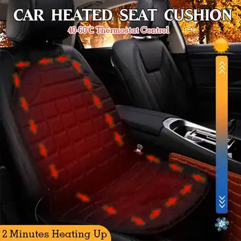 

Universal 12V Heated Car Seat Covers Safety Thermostatically Controlled Overheat Protection