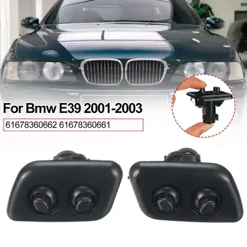 

Automotive Left/Right Headlight Washer Nozzle Headlamp Sprayer For BMW E39 61678360662 61678360661