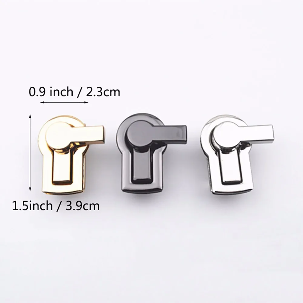 Clutch Purse Twist Lock Metal Turn Locks Closure Wallets Bags Clasps Buttons Hardware Buckles DIY Cloth Projects Professional | Дом и сад
