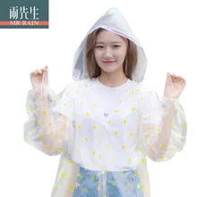 Capa de chuva portátil ao ar livre transparente descartável caminhadas poncho pe uma peça proteção viagem capa de chuva adulto engrenagem