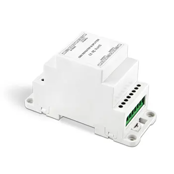 

DMX512 Signal Amplifier One Input Channel,Two Output Channels Led Strip Light Controller BC-812-DIN DC12-24V