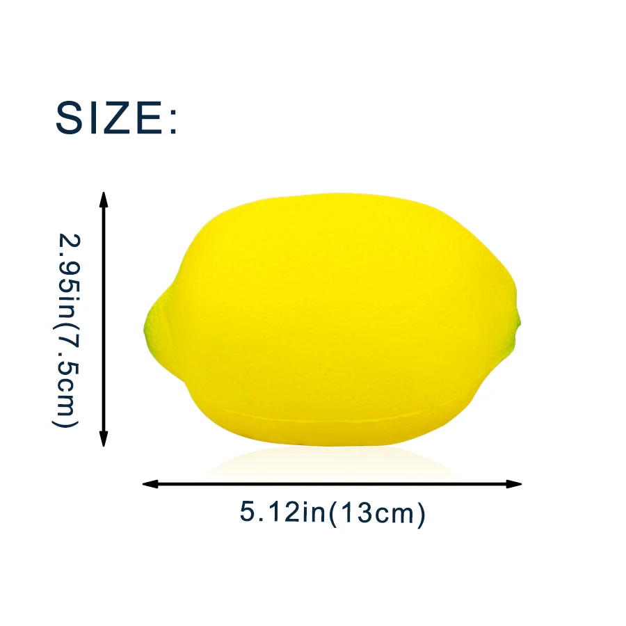Lemon Squishy Toy Funny Anti Stress Slow Rising Squishies Educational Toys Squishies Squeeze Antistress Home Party Decor for Kid