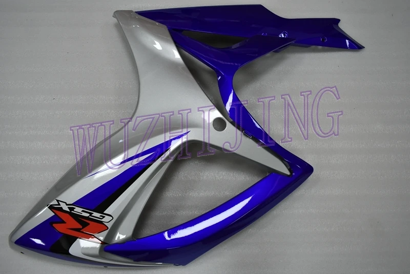 Тела Наборы GSXR 600 2007 кузов GSX R 750 2007 синий чернобелый обтекатель GSXR 750 2006-2007 K6