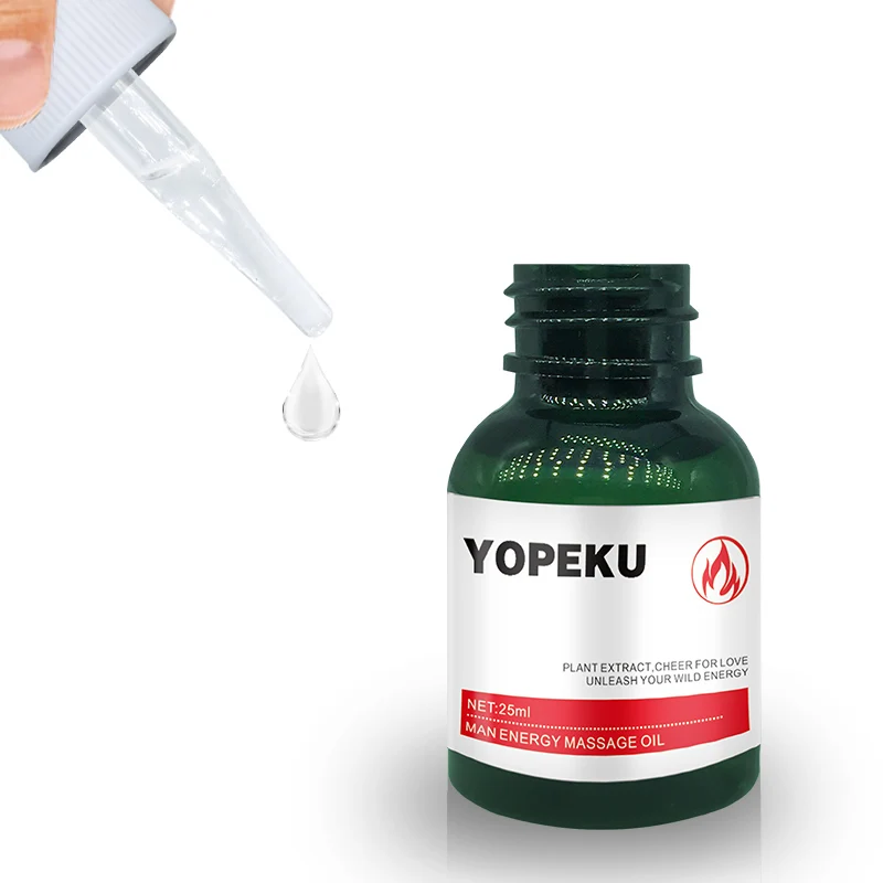 YOPEKU, Мощный насос для увеличения пениса, секс-игрушки для мужчин, уплотненные эфирные масла, 25 мл, для взрослых, аутентичное масло для увеличения
