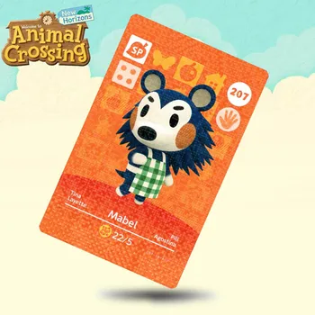 

207 Mabel Animal Crossing Card Amiibo Cards Work for Switch NS 3DS Games