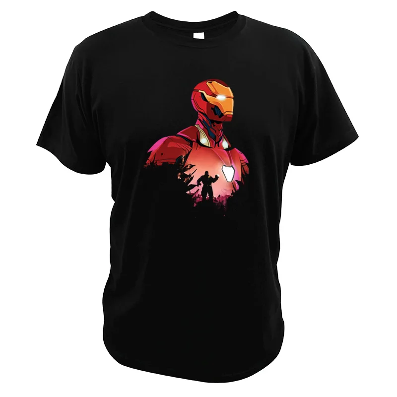 Футболка с изображением Железного человека футболка надписью Infinity Stone и Super Hero